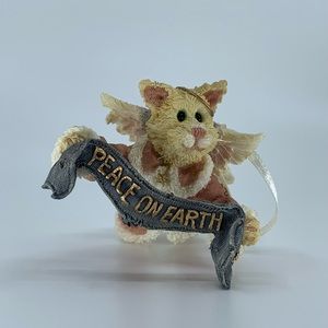 Boyd's Bears Peace Angel Cat Ornament Numbered